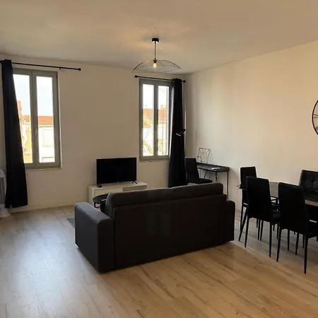 Le Dallas - 1 Chambre, 1 Canape-lit, 1er Etage, Parking, 10min Canal Du Midi شقة