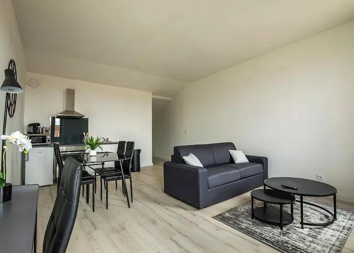 Le Dallas - 1 Chambre, 1 Canape-lit, 1er Etage, Parking, 10min Canal Du Midi شقة